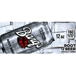 DS42BRB12 - Barq's Root Beer Label (12oz Can with Calorie) - 1 3/4" x 3 19/32"