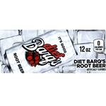 DS42DBRB12 - Diet Barq's Root Beer Label (12oz Can with Calorie) - 1 3/4" x 3 19/32"