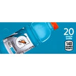 DS42GFGF20 - Gatorade Frost Glacier Freeze Label (20oz Bottle with Calorie) - 1 3/4" x 3 19/32"