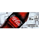 DS42CZS20 - Coke Zero Sugar (20oz Bottle with Calorie) - 1 3/4" x 3 19/32"