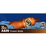 DS42AWCS20 - A&W Cream Soda Label (20oz Bottle with Calorie) - 1 3/4" x 3 19/32"