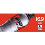 DS42PEWP169 - Propel Electrolyte Water Peach Label (16.9oz Bottle with Calorie) - 1 3/4" x 3 19/32"