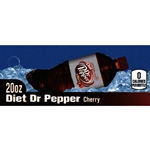 DS42DRPCD20	- Diet Dr Pepper Cherry Label (20oz Ripple Bottle with Calorie) - 1 3/4" x 3 19/32"