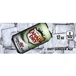 DS42CDD12 - Diet Canada Dry Ginger Ale Label (12oz Can with Calorie)  - 1 3/4" x 3 19/32"