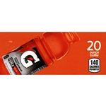 DS42GFM20 - Gatorade Fierce Melon Label (20oz Bottle with Calorie) - 1 3/4" x 3 19/32"