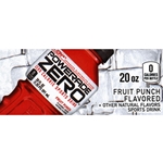 DS42PZFP20 - Powerade Zero Fruit Punch Label (20oz Bottle with Calorie) - 1 3/4" x 3 19/32"