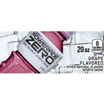DS42PZG20 - Powerade Zero Grape Label (20 oz Bottle with Calorie) - 1 3/4" x 3 19/32"