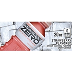 DS42PZS20 - Powerade Zero Strawberry Label (20oz Bottle with Calorie) - 1 3/4" x 3 19/32"