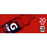 DS42GFBW20 - Gatorade Flow Blackberry Wave Label (20oz Bottle with Calorie) - 1 3/4" x 3 19/32"