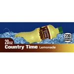 DS42CT20 - Country Time Lemonade Label (20 oz Bottle with Calorie) - 1 3/4" x 3 19/32"