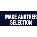DS42GMAS - Generic Make Another Selection Label - 1 3/4" x 3 19/32"