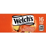 DS42WOPA16 - Welch's Orange Pineapple Label (16oz Bottle with Calorie) - 1 3/4" x 3 19/32"