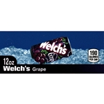 DS42WGS12 - Welch's Grape Soda Label (12oz Can with Calorie) - 1 3/4" x 3 19/32"