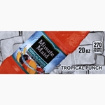 DS42MMTP20 - Minute Maid Tropical Punch Label (20oz Bottle with Calorie) - 1 3/4" x 3 19/32"