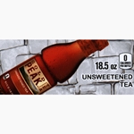 DS42GPTU185 - Gold Peak Unsweet Tea (18.5oz Bottle with Calorie) - 1 3/4" x 3 19/32"
