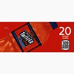 DS42TTO20 - Tropicana Twister Orange Label (20oz Bottle with Calorie) - 1 3/4" x 3 19/32" Price: $0.95