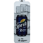 DS33SZ12 - Royal Chameleon	Sprite Zero Label (12oz Can with Calorie) - 3 5/8" x 10"