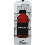 DS33PFP12  - Royal Chameleon Powerade Ion Fruit Punch Label (12oz Bottle with Calorie) - 3 5/8" x 10"