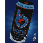 DS22BBR16 - D.N. HVV Bang Blue Razz Label (16oz Can with Calorie) - 5 5/16" x 7 13/16"