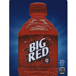 DS22BR20 - D.N. HVV Big Red Label (20oz Bottle with Calorie) - 5 5/16" x 7 13/16"