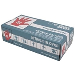 DS1154A - Powder Free NITRILE Gloves, Medium- Box of 100