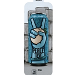 DS33PTSBT23 - Peace Tea Sno Berry Tea Label (23oz Can W/Calorie) - 3 5/8" X 10"