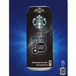 DS22SDM15 - D.N. HVV Starbucks Doubleshot Energy Mocha Label (15oz Can with Calorie) - 5 5/16" X 7 13/16"