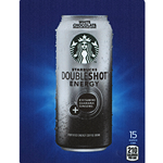 DS22SDWC15 - D.N. HVV Starbucks Doubleshot Energy White Chocolate Label (15oz Can with Calorie) - 5 5/16" X 7 13/16"