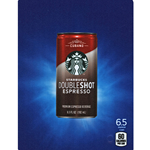 DS22SDEC6.5 - D.N. HVV Starbucks Doubleshot Espresso Cubano Label (6.5oz Can with Calorie) - 5 5/16" X 7 13/16"