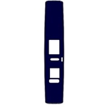 D187-5030 - National Merchant Blue Pill, 7" Screen, Bill Integrated, Lower Knockout