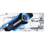 DS42BABR12 - Body Armor Blue Raspberry Label (12oz Bottle with Calorie) - 1 3/4" x 3 19/32"