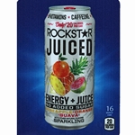 DS22RJPOG16 - D.N. HVV Rockstar Juiced Pine Orange Guava Label (16oz Can with Calorie) - 5 5/16" x 7 13/16"