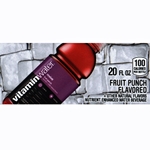 DS42VWR20 - Vitamin Water Revive Label (20oz Bottle with Calorie) - 1 3/4" x 3 19/32"