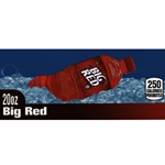 DS42BR20 - Big Red Label (20oz Bottle with Calorie) - 1 3/4" x 3 19/32"
