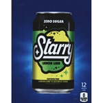 DS22SZLL12 - D.N. HVV Starry Zero Lemon Lime Label (12oz Can with Calorie) - 5 5/16" x 7 13/16"