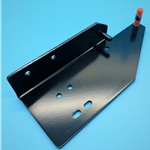 D164550 - Royal U-Hinge W/Black Powder Coat