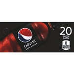 DS42PEZ20 - Pepsi Zero Label (20oz Bottle with Calorie) - 1 3/4" x 3 19/32"