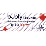 DS42BBTB12 - Bubly Bounce Triple Berry Label (12oz Can with Calorie) - 1 3/4" x 3 19/32"