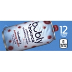 DS42BBTB12 - Bubly Bounce Blueberry Pomegranate Label (12oz Can with Calorie) - 1 3/4" x 3 19/32"