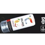 DS42CLFSFAP12 - Celsius Live Fit Sparkling Fuji Apple Pear Label (12oz Can with Calorie) - 1 3/4" x 3 19/32"