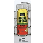 DS33MMAFM16 - Royal Chameleon Minute Maid Aguas Frescas Mango Label (16oz Can with Calorie) - 3 5/8" x 10"