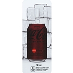 DS33CZSC12 - Royal Chameleon Coke Zero Sugar Cherry Label (12oz Can W/Calorie) - 3 5/8" X 10"