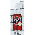 DS33FA12 - Royal Chameleon Fanta Apple Label (12oz Can W/Calorie) - 3 5/8" X 10"