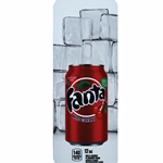 DS33FWC12 - Royal Chameleon Fanta Wild Cherry Label (12oz Can W/Calorie) - 3 5/8" X 10"