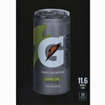DS22GLL116 - D.N. HVV Gatorade Lemon-Lime Label (11.6 oz Can with Calorie) - 5 5/16" X 7 13/16"