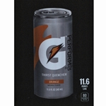 DS22GO116 - D.N. HVV Gatorade Orange Label (11.6 oz Can with Calorie) - 5 5/16" X 7 13/16"