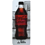 DS33CSZ20 - Royal Chameleon Coke Spiced Zero Label (20oz Bottle with Calorie) - 3 5/8" x 10"