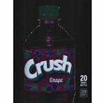 DS22CRG20 - D.N. HVV Grape Crush Label (20oz Bottle with Calorie) - 5 5/16" x 7 13/16"