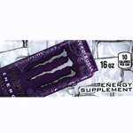 DS42MZUV16 - Monster Energy Zero Ultra Violet Label (16oz Can with Calorie) - 1 3/4" x 3 19/32"