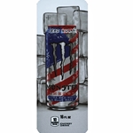 DS33MURWBR16 - Royal Chameleon Monster Ultra Red White & Blue Razz Zero Sugar Label (16 oz Can with Calorie) - 3 5/8" x 10"